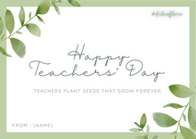 Load image into Gallery viewer, Teachers&#39; Day Cards
